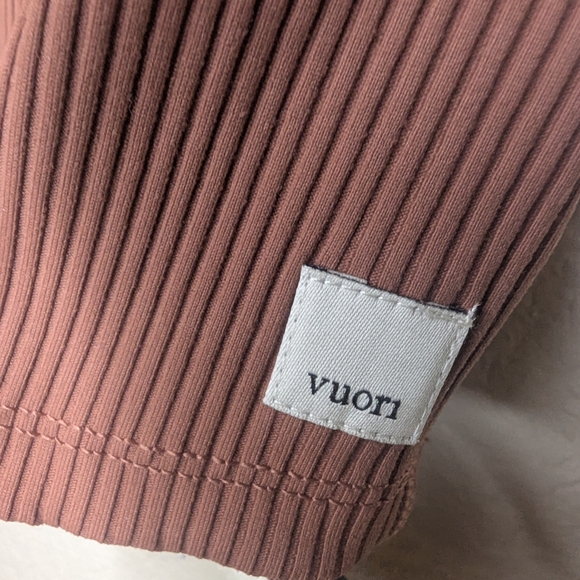 Vuori Rosewood Ribbed Tank Top - Picture 5 of 6